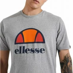 Ellesse Dyne Tee T-shirts & Polos Couleur Gris -Ellesse Soldes 23447336 500 D