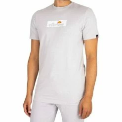 Ellesse 192423 T-shirts & Polos Couleur Gris