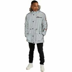 Ellesse Manteaux Couleur Gris -Ellesse Soldes 23565810 500 E