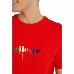 Ellesse T-shirts & Polos Couleur Rouge -Ellesse Soldes 23565930 500 C