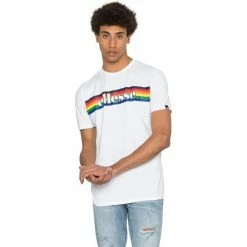 Ellesse T-shirts & Polos Couleur Blanc -Ellesse Soldes 23566419 500 B