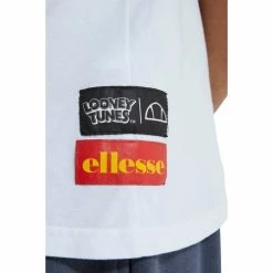 Ellesse T-shirts & Polos Couleur Blanc -Ellesse Soldes 23566971 500 D