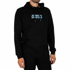 Ellesse Mante Sweat à capuche épais Sweats & Polaires Couleur Noir -Ellesse Soldes 23677635 500 B
