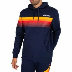 Ellesse Sweat à capuche épais Sweats & Polaires Couleur Bleu -Ellesse Soldes 23677637 500 C