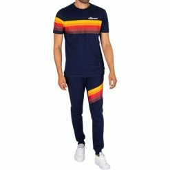 Ellesse T-shirt Paco T-shirts & Polos Couleur Bleu -Ellesse Soldes 23677668 500 E