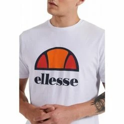Ellesse Dyna Tee T-shirts & Polos Couleur Blanc -Ellesse Soldes 23828502 500 C