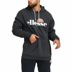 Ellesse Gottero OH Hoody Sweats & Polaires Couleur Noir -Ellesse Soldes 23828515 500 B