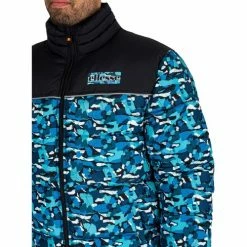 Ellesse Veste matelassée Lecta Manteaux Couleur Bleu -Ellesse Soldes 23833699 500 D