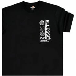 Ellesse T-shirts & Polos Couleur Noir -Ellesse Soldes 23891345 500 C