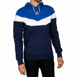 Ellesse Sweat à capuche épais Sweats & Polaires Couleur Bleu -Ellesse Soldes 23966923 500 C