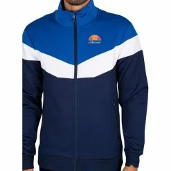 Ellesse Veste de survêtement Trivetto Vestes Couleur Bleu -Ellesse Soldes 23966946 500 E