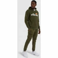 Ellesse SL Gottero OH Hoody Sweats & Polaires Couleur Vert -Ellesse Soldes 23995529 500 F