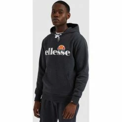 Ellesse SL Gottero OH Hoody Sweats & Polaires Couleur Gris -Ellesse Soldes 23995531 500 E