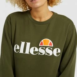 Ellesse Agata Sweatshirt Women Sweats & Polaires Couleur Vert -Ellesse Soldes 23995595 500 C