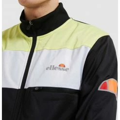 Ellesse Heuse Track Top Vestes Couleur Noir -Ellesse Soldes 23995930 500 C