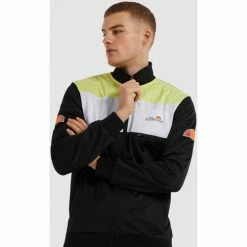 Ellesse Heuse Track Top Vestes Couleur Noir -Ellesse Soldes 23995930 500 D