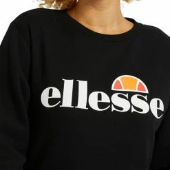 Ellesse Agata Sweatshirt Women Sweats & Polaires Couleur Noir -Ellesse Soldes 23996034 500 C