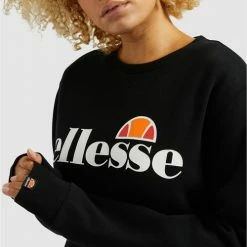 Ellesse Agata Sweatshirt Women Sweats & Polaires Couleur Noir -Ellesse Soldes 23996034 500 F
