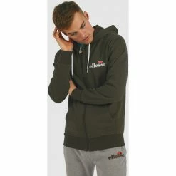 Ellesse Briero FZ Hoody Vestes Couleur Vert 9 Ellesse Briero FZ Hoody Vestes Couleur Vert -Ellesse Soldes 23996660 500 C
