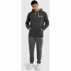 Ellesse Tinctoria Primero OH Hoody Sweats & Polaires Couleur Noir -Ellesse Soldes 23996689 500 E