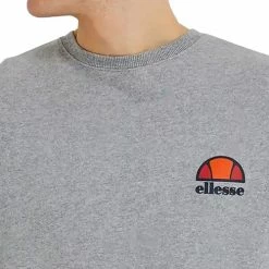 Ellesse Diveria Sweatshirt Sweats & Polaires Couleur Gris -Ellesse Soldes 23996691 500 C