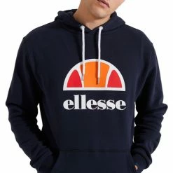 Ellesse Dahryl OH Hoody Sweats & Polaires Couleur Bleu -Ellesse Soldes 23996703 500 C