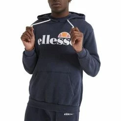 Ellesse Gottero Caustic OH Hoody Sweats & Polaires Couleur Bleu marine