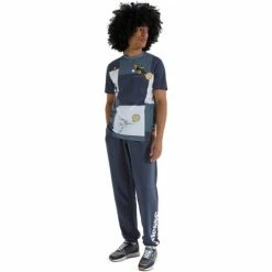 Ellesse T-shirts & Polos Couleur Bleu 9 Ellesse T-shirts & Polos Couleur Bleu -Ellesse Soldes 24057858 500 D