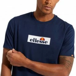 Ellesse Tee shirt homme bleu TERRAFORMA T-shirts & Polos Couleur Bleu -Ellesse Soldes 24074060 350 D