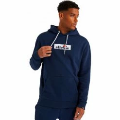 Ellesse Sweat homme bleu marine CRESTIDA Sweats & Polaires Couleur Bleu