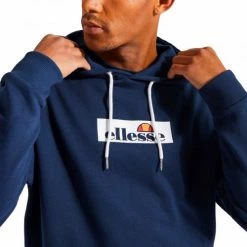 Ellesse Sweat homme bleu marine CRESTIDA Sweats & Polaires Couleur Bleu -Ellesse Soldes 24074064 500 D