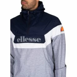 Ellesse Veste coupe-vent Hunderi Vestes Couleur Gris -Ellesse Soldes 24108065 500 D