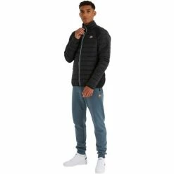 Ellesse Manteaux Couleur Noir -Ellesse Soldes 24108276 500 C