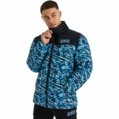 Ellesse Manteaux Couleur Bleu