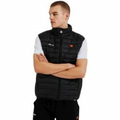 Ellesse Veste sans manche homme noir BARDY SHS08747 011 Vestes Couleur Noir -Ellesse Soldes 24124189 350 B