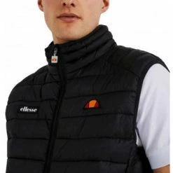 Ellesse Veste sans manche homme noir BARDY SHS08747 011 Vestes Couleur Noir -Ellesse Soldes 24124189 350 E