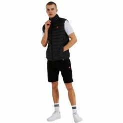Ellesse Veste sans manche homme noir BARDY SHS08747 011 Vestes Couleur Noir -Ellesse Soldes 24124189 350 F