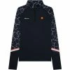 Ellesse T-shirt semi-zippé femme Frayi T-shirts & Polos Couleur black -Ellesse Soldes 24131605 500 A