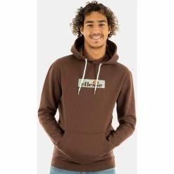 Ellesse shp15779 Sweats & Polaires Couleur marron