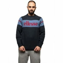 Ellesse SWEATER COL ROND (EHM503W21) Sweats & Polaires Couleur Bleu