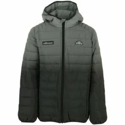 Ellesse Benson Jnr Padded Jacket Manteaux Couleur gris