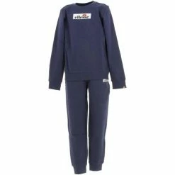 Ellesse Scopo jnr sweatshirt + jog pant Joggings & Survêtements Couleur Bleu marine