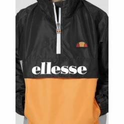 Ellesse Nata jnr 1/2 track top Vestes Couleur Noir -Ellesse Soldes 24319652 500 D