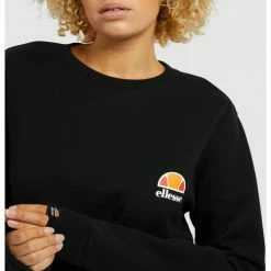 Ellesse Haverford Sweatshirt Women Sweats & Polaires Couleur Noir -Ellesse Soldes 24324369 500 C