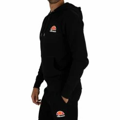 Ellesse Sweat à capuche gauche avec logo Sweats & Polaires Couleur Noir -Ellesse Soldes 5687665 500 C